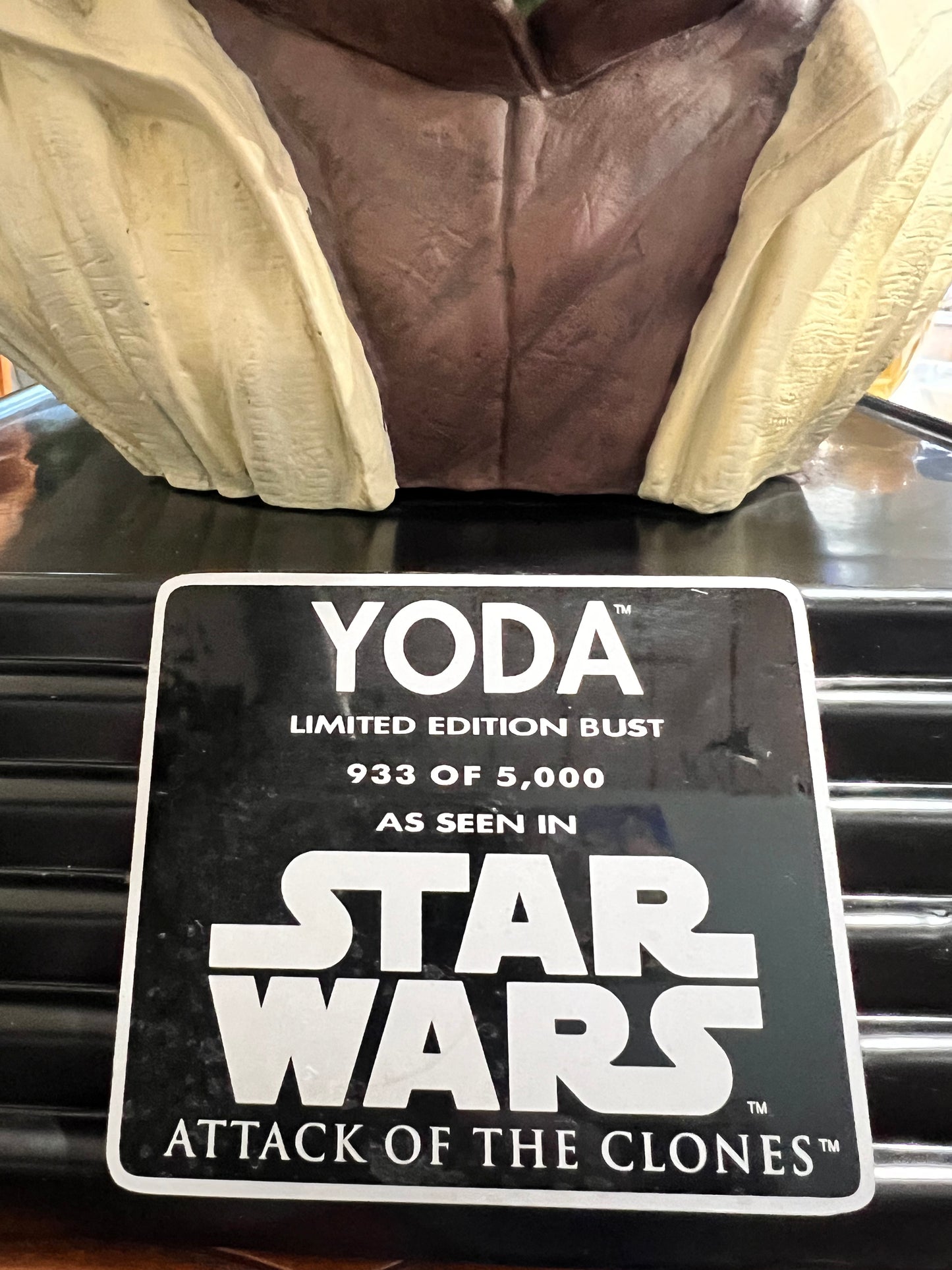 Yoda- Limited Edition #933/5000 -16” Bust- Star Wars- Attack of the Clones