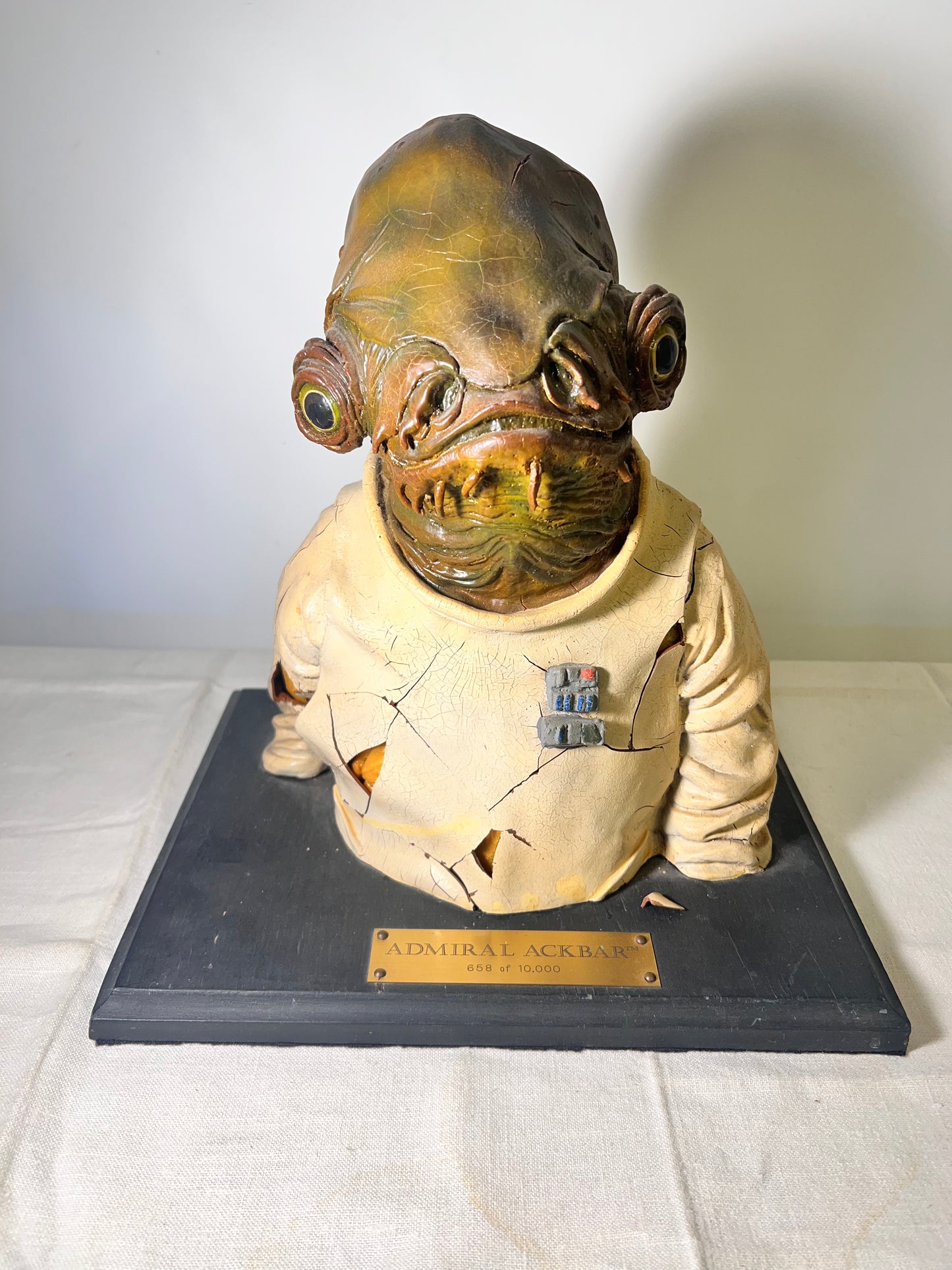 Admiral Ackbar- Star Wars- Tippet Studio Original- limited edition- 658/10,000 - Foam