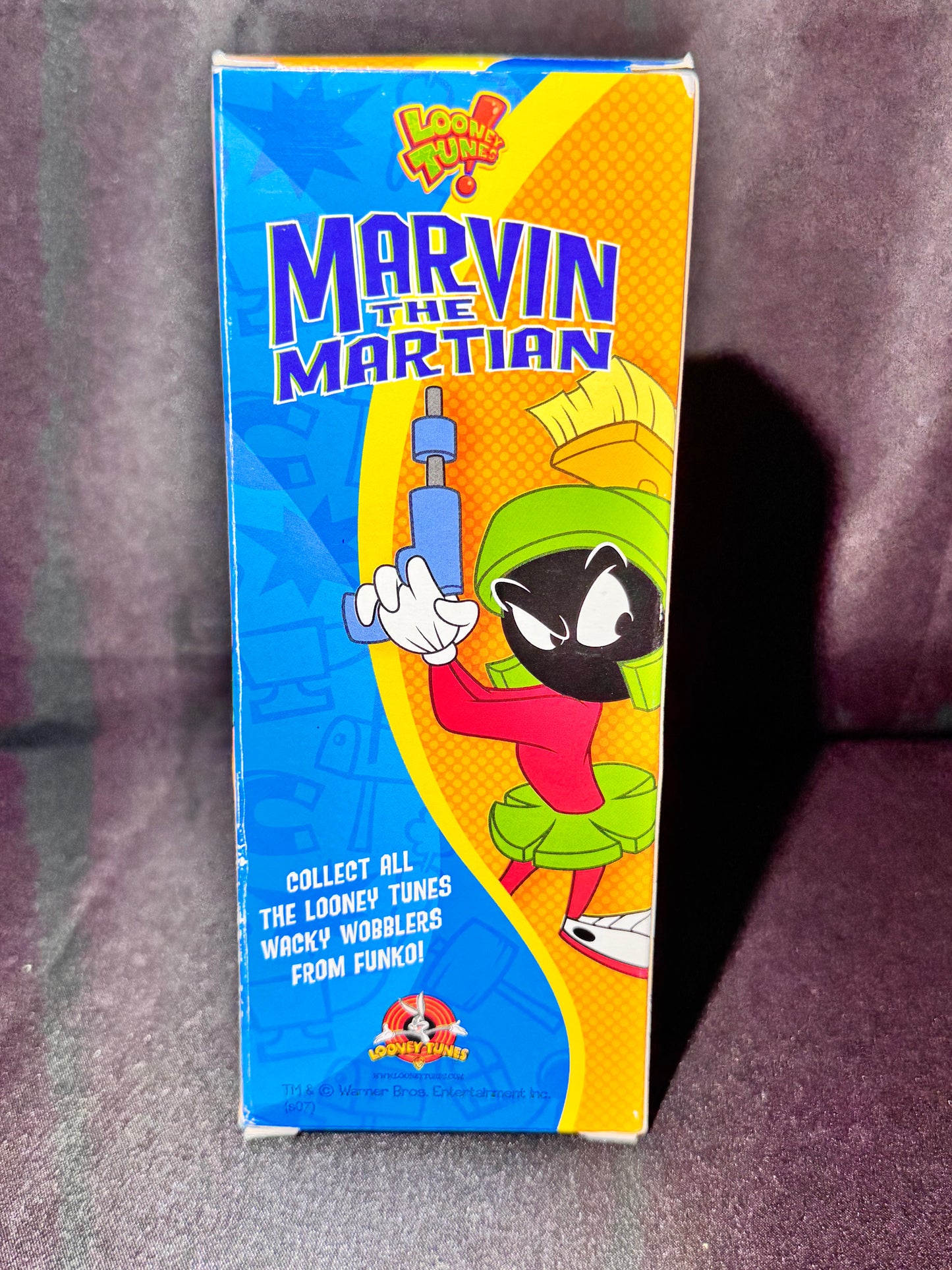 Marvin the Martian- Funko - Wacky-Wobbler-2007 - Looney Tunes- Warner Brothers