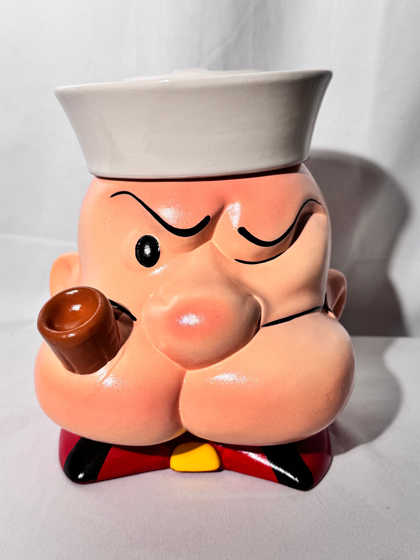 Popeye, the sailor man-cookie jar-1980-King Features Syndicate Inc.- ceramic - rare