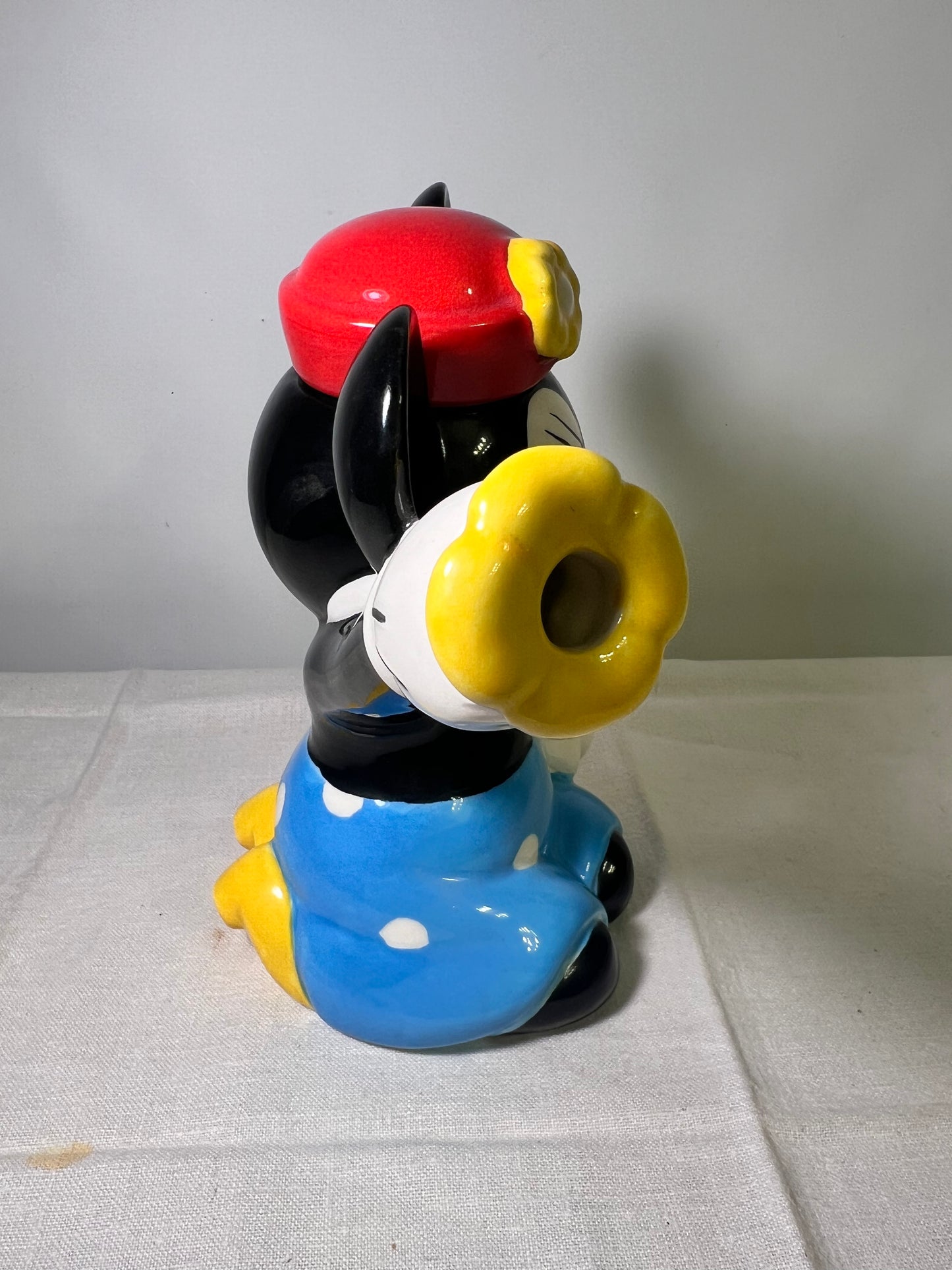 Minnie Mouse- 8 1/2” Teapot- Treasure Craft- Disney- Handpainted