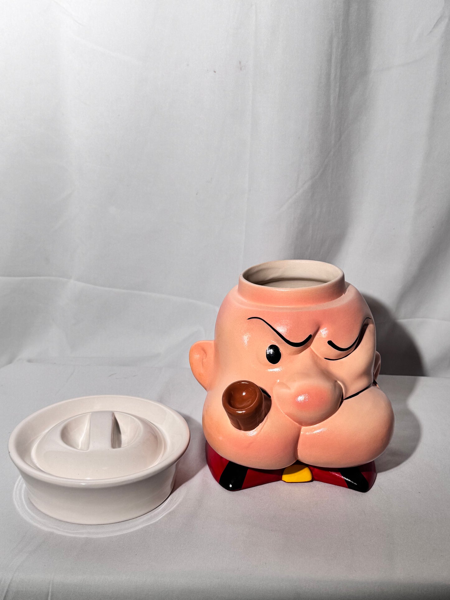 Popeye, the sailor man-cookie jar-1980-King Features Syndicate Inc.- ceramic - rare