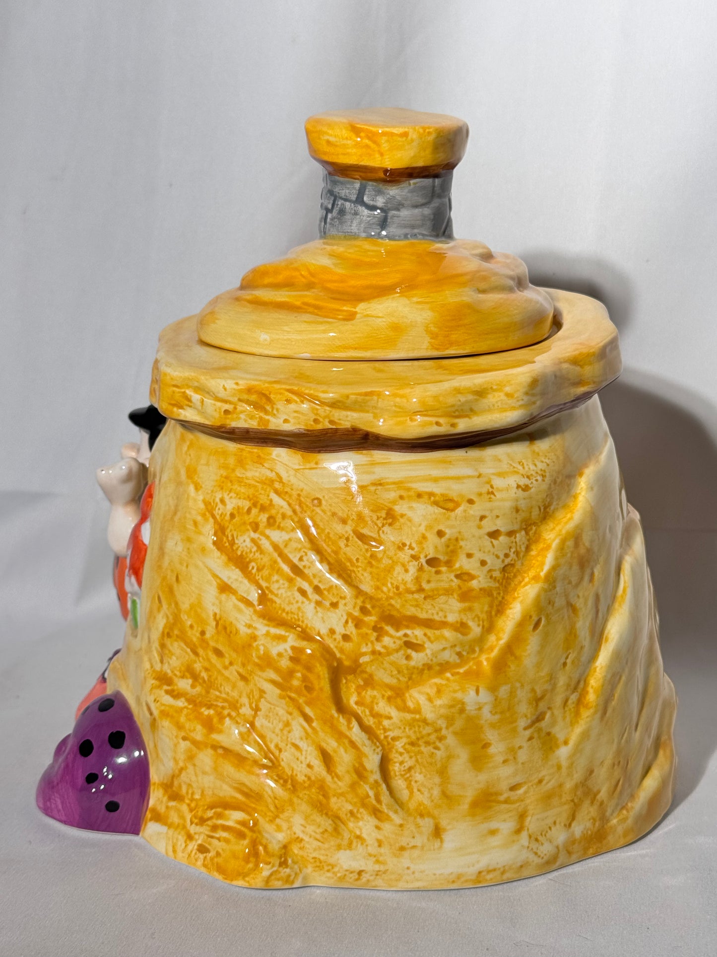 The Flintstone- Cookie Jar- Hanna Barbera - Fred, Wilma, Pebbles and Dino