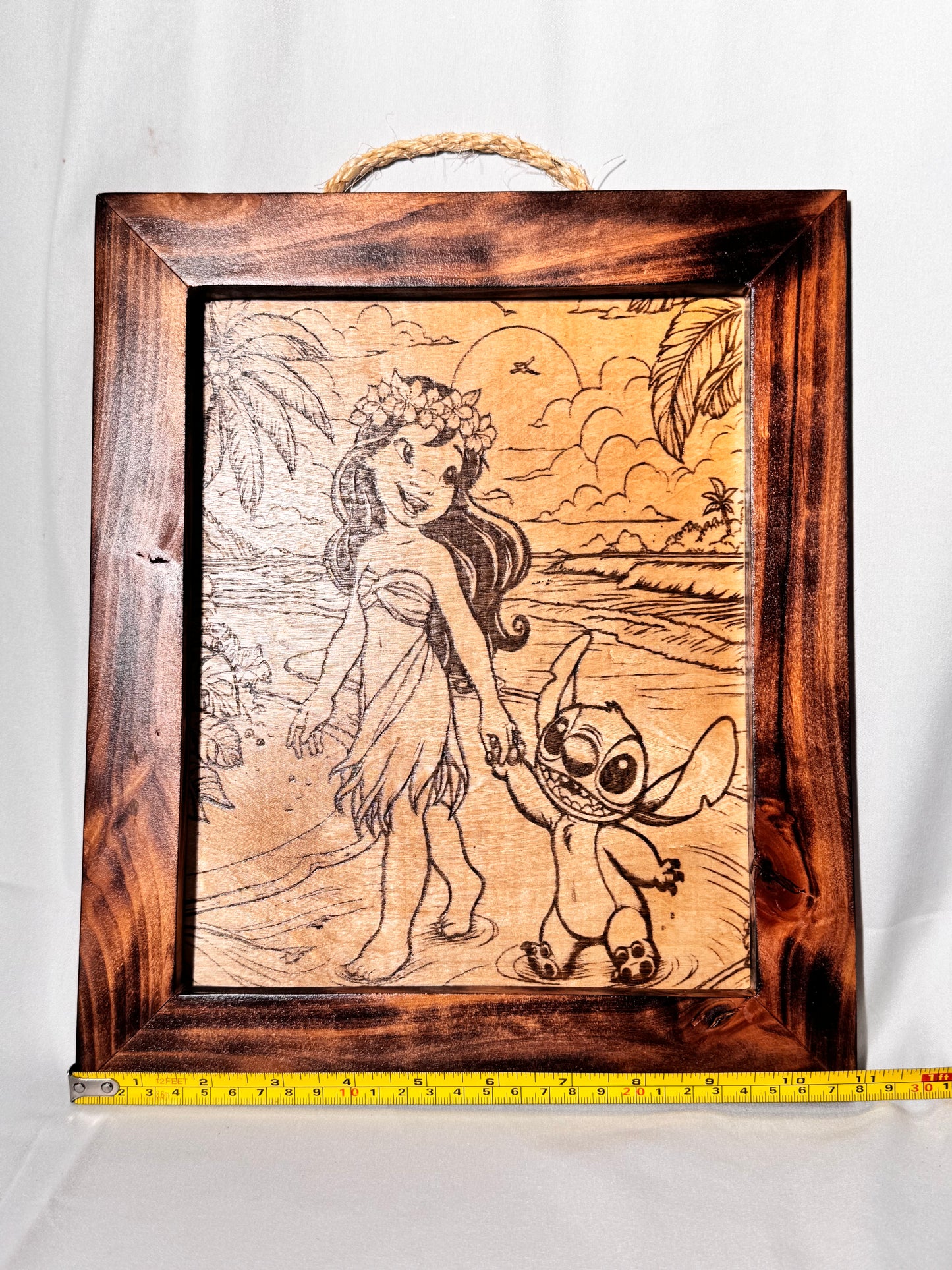 Lilo and stitch - handcrafted picture-Disney