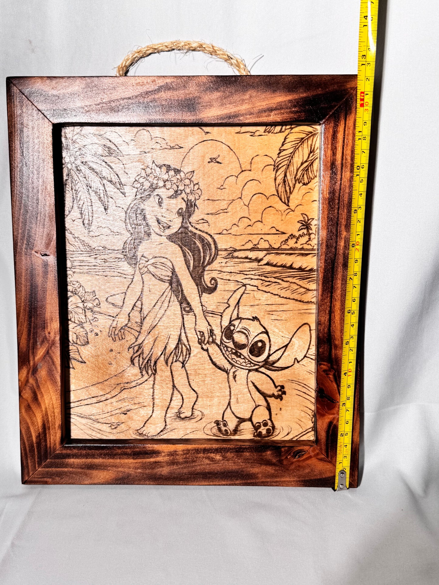 Lilo and stitch - handcrafted picture-Disney