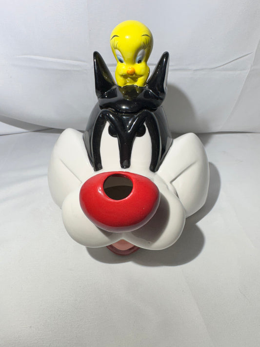 Tweety Bird & Sylvester Teapot – Warner Brothers Looney Tunes – 1999