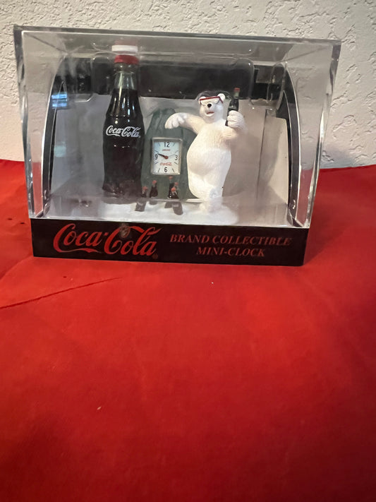 Coca-Cola mini clock