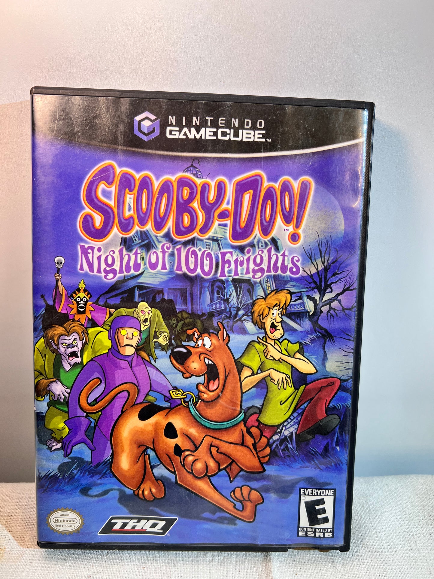 Nintendo Game Cube - Scooby Doo Night of 100 Frights- Game ,case and instructions manual