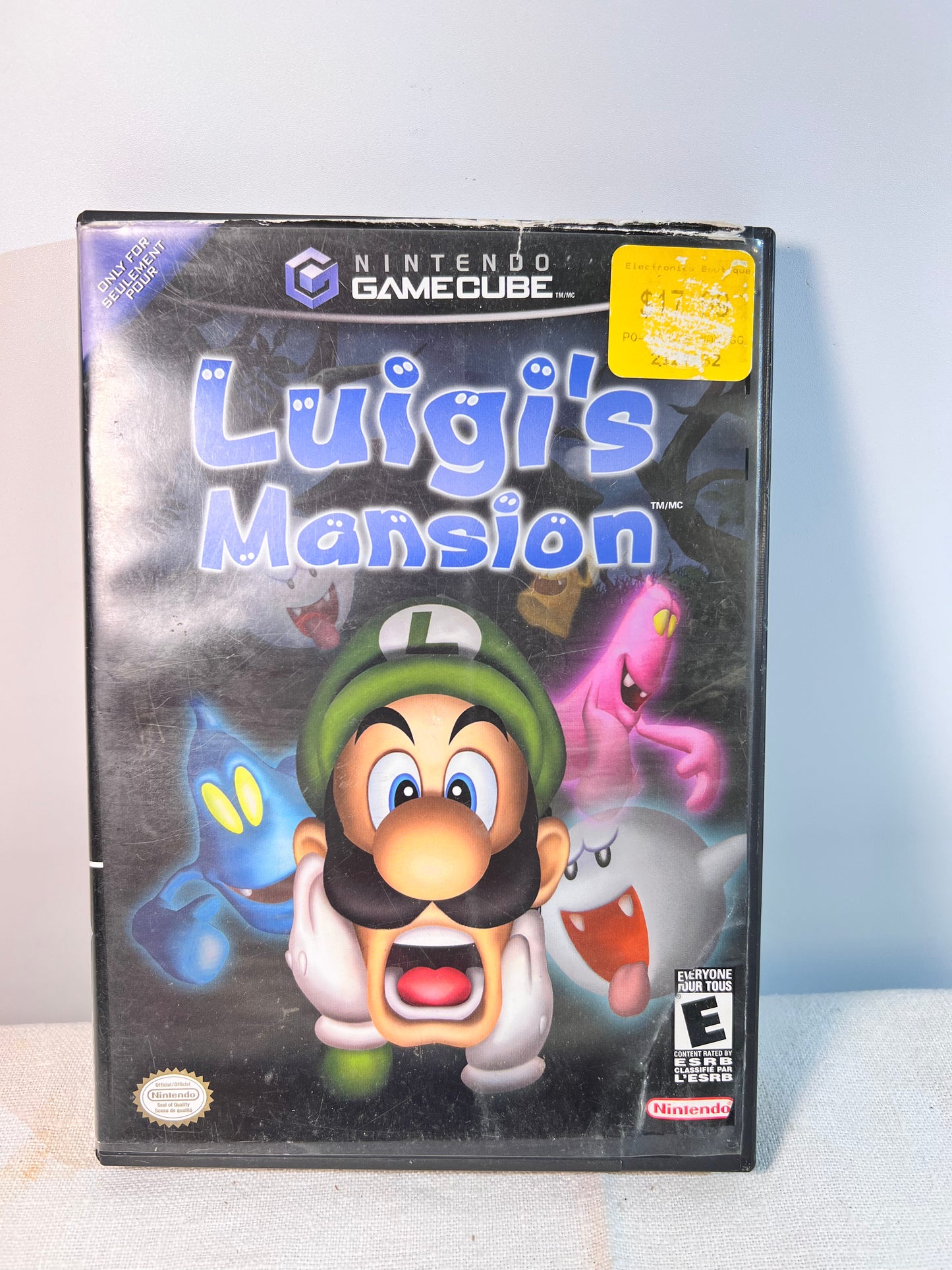 Game Cube- Luigi’s Mansion- Game and case- no instructions manual