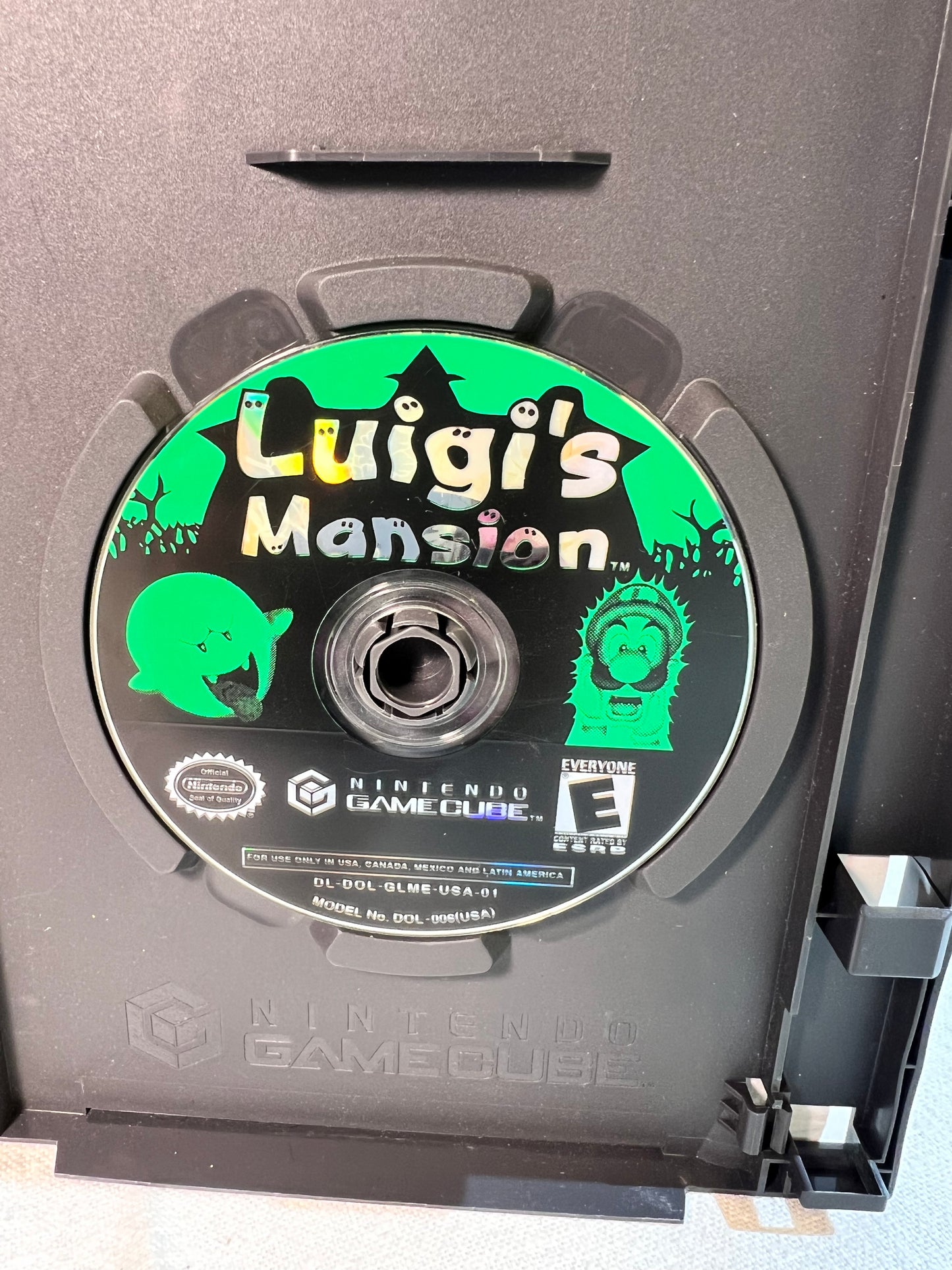 Game Cube- Luigi’s Mansion- Game and case- no instructions manual