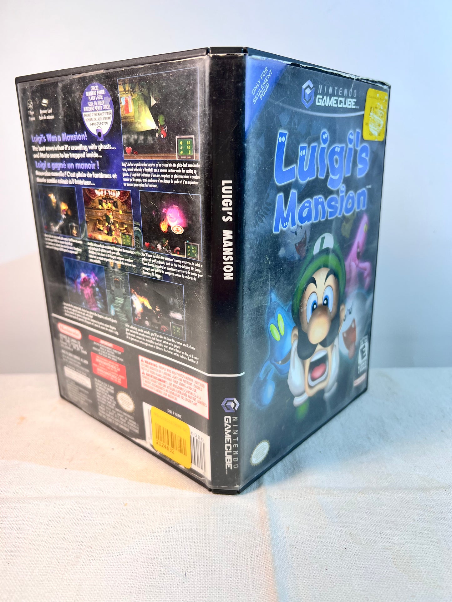 Game Cube- Luigi’s Mansion- Game and case- no instructions manual