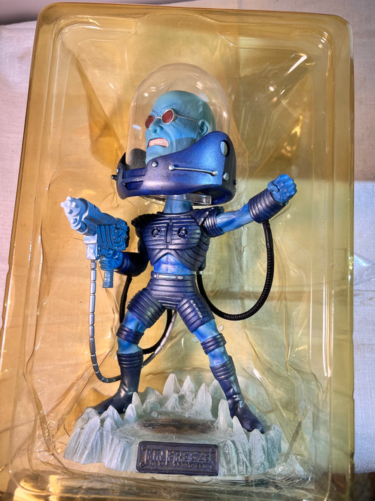 Mr. Freeze- 9” Dynamic Bobble Head- headstrong Villains- Warner Brothers- DC Comics