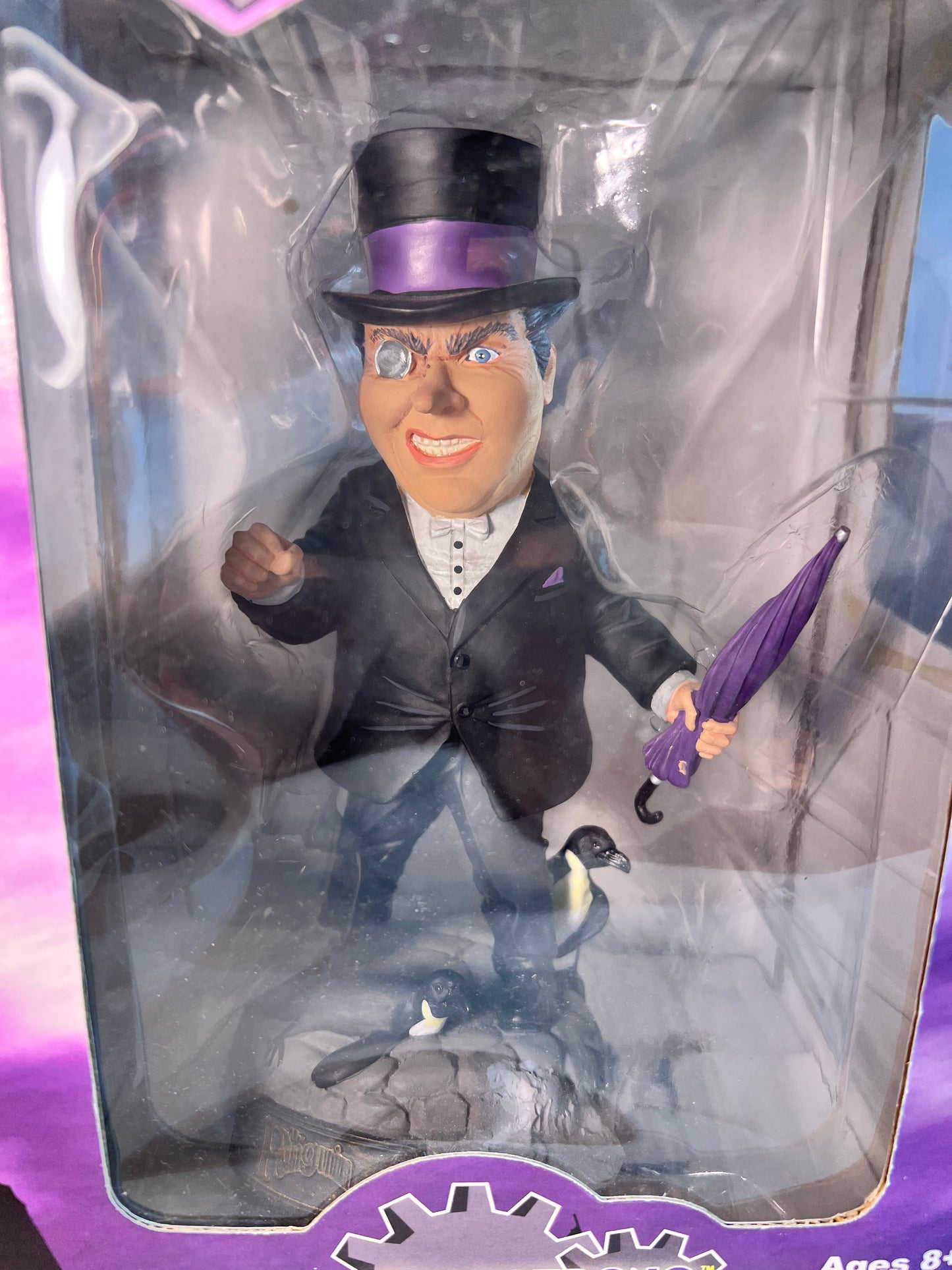 The Penguin- 6 1/2” Dynamic Bobble Head- Headstrong Villains- Warner Brothers- DC Comic