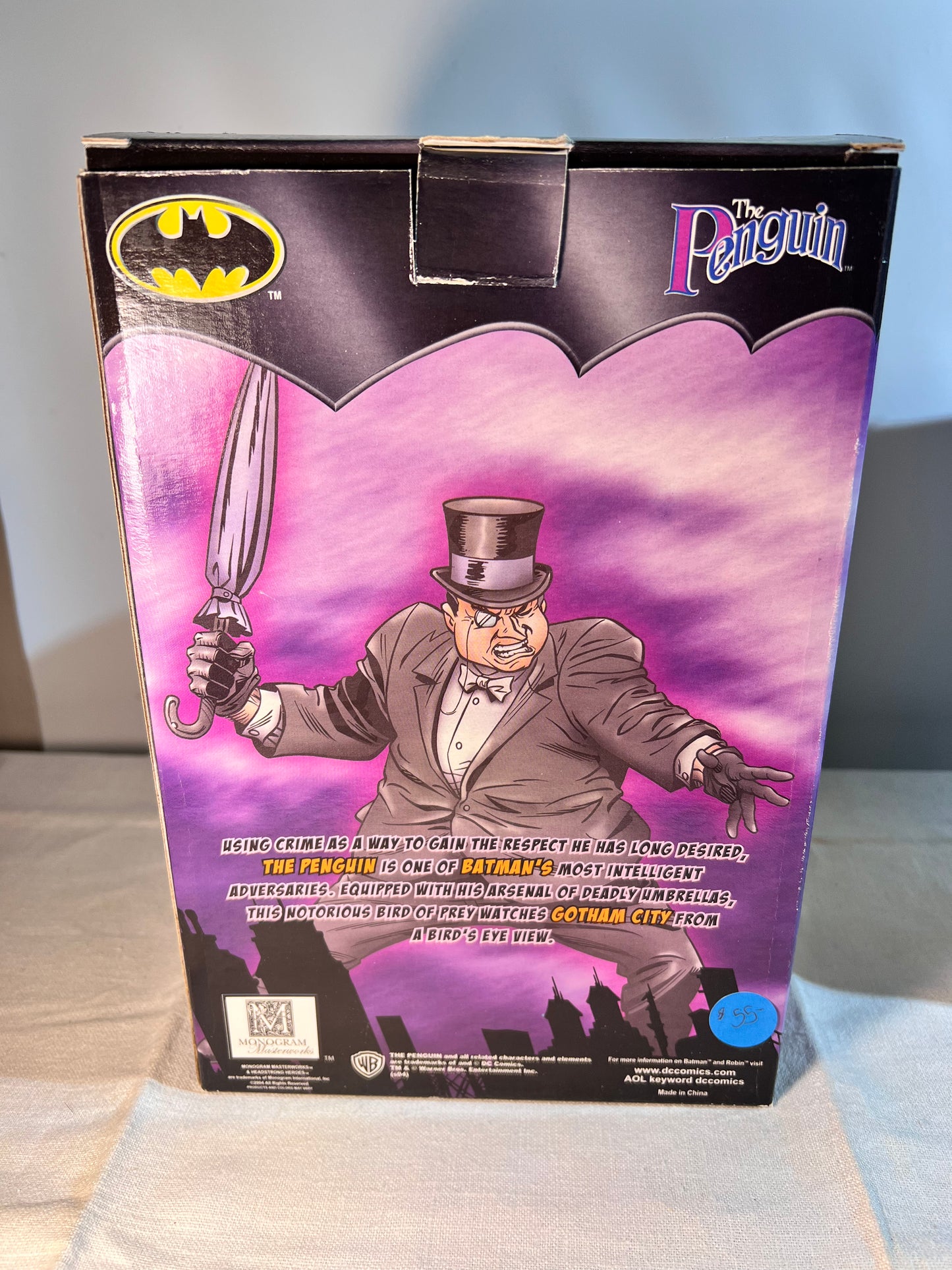 The Penguin- 6 1/2” Dynamic Bobble Head- Headstrong Villains- Warner Brothers- DC Comic