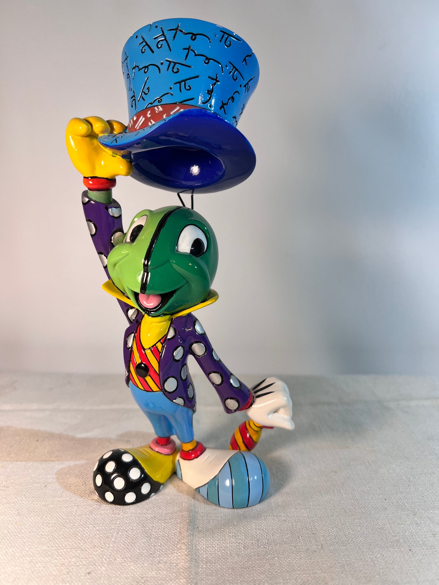 Jiminy Cricket 8” figurine - Britto- Disney - Enesco - signed - item # 4023845