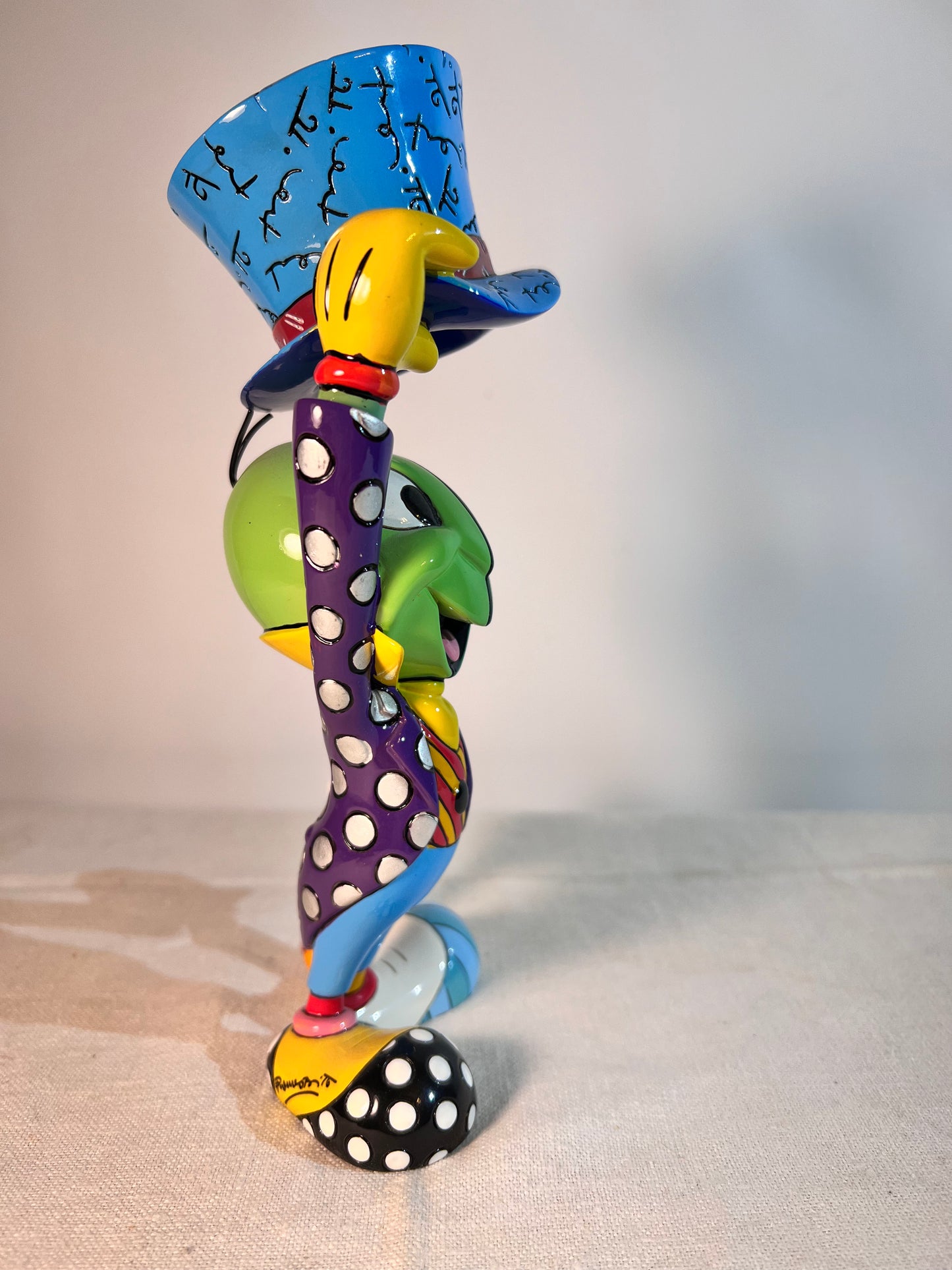 Jiminy Cricket 8” figurine - Britto- Disney - Enesco - signed - item # 4023845