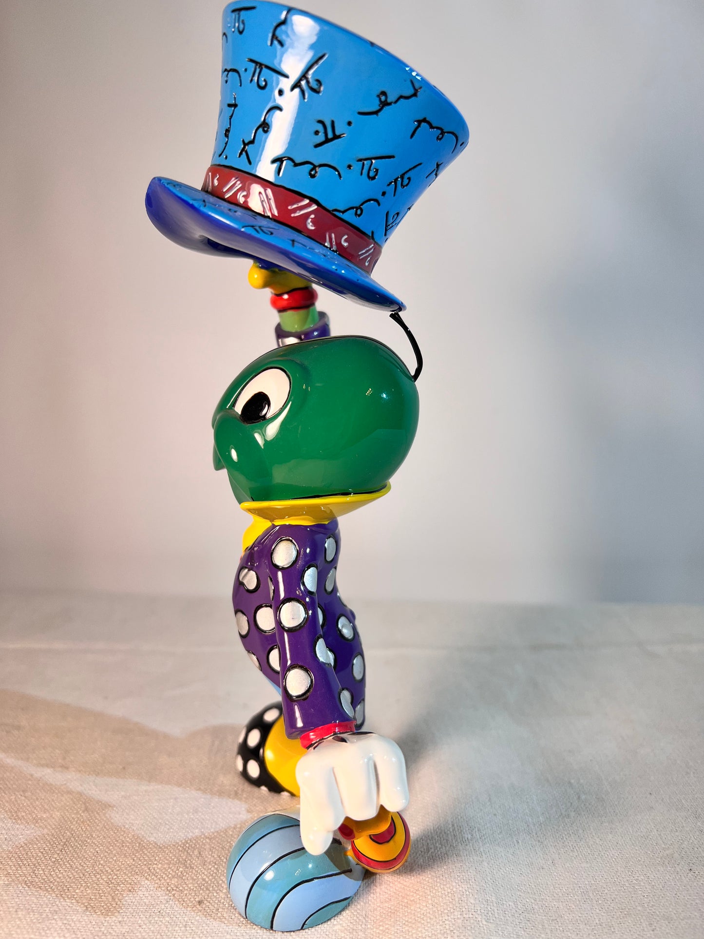 Jiminy Cricket 8” figurine - Britto- Disney - Enesco - signed - item # 4023845