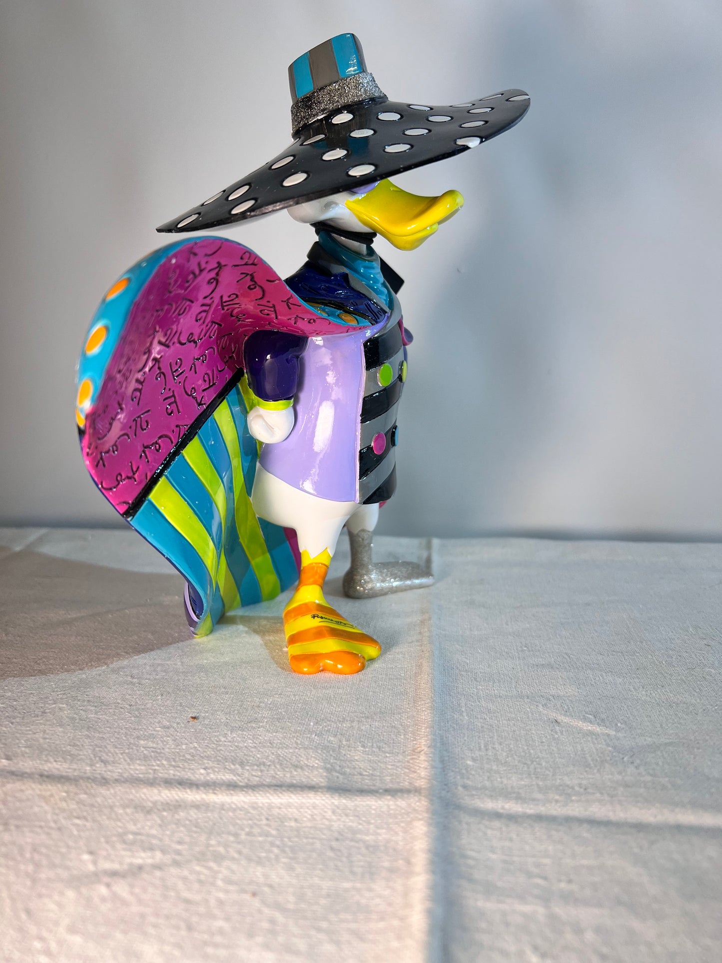 Dark Wing Duck - 8” figurine - Britto - item #6001012 - Disney- 2017