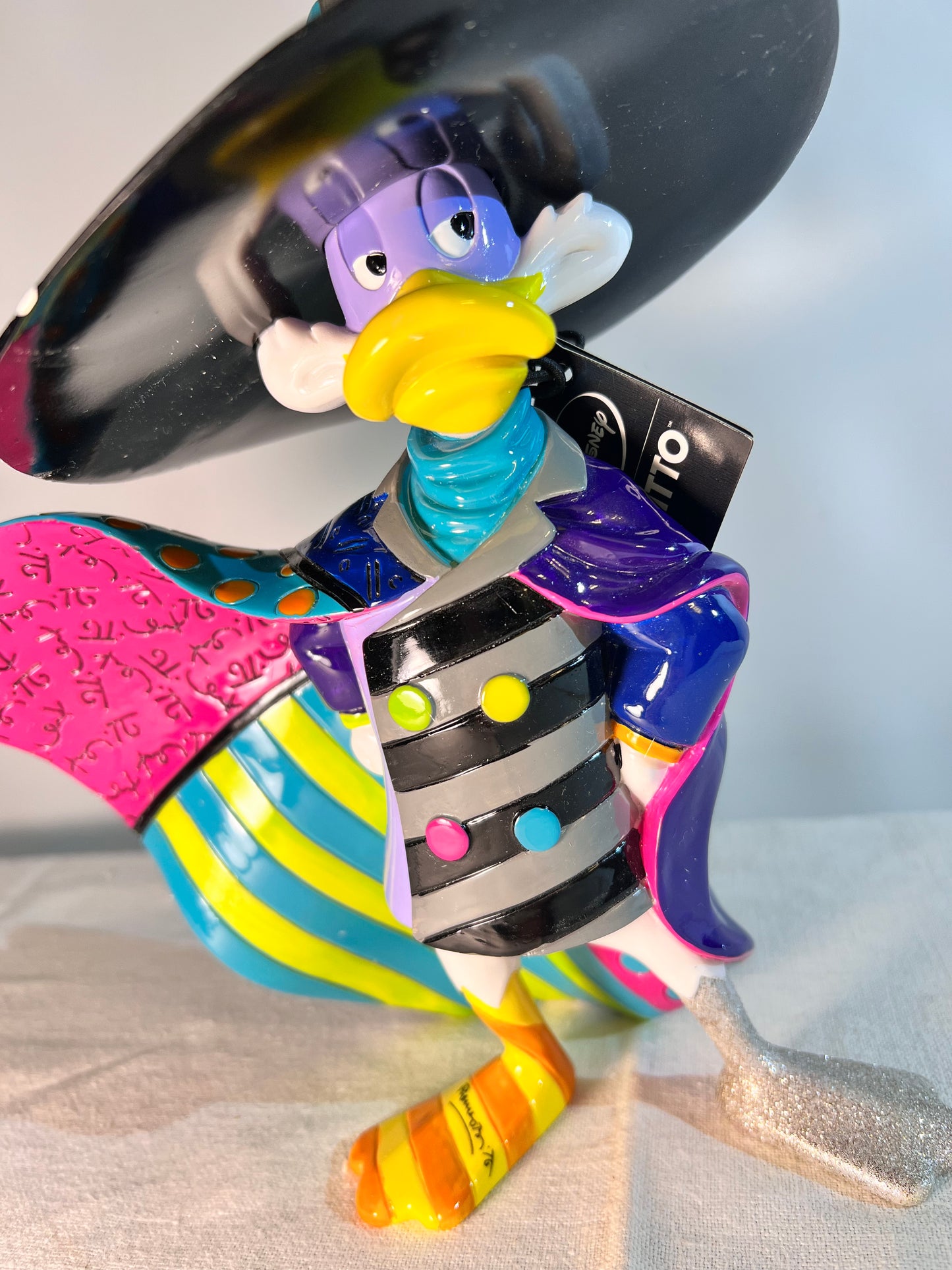 Dark Wing Duck - 8” figurine - Britto - item #6001012 - Disney- 2017