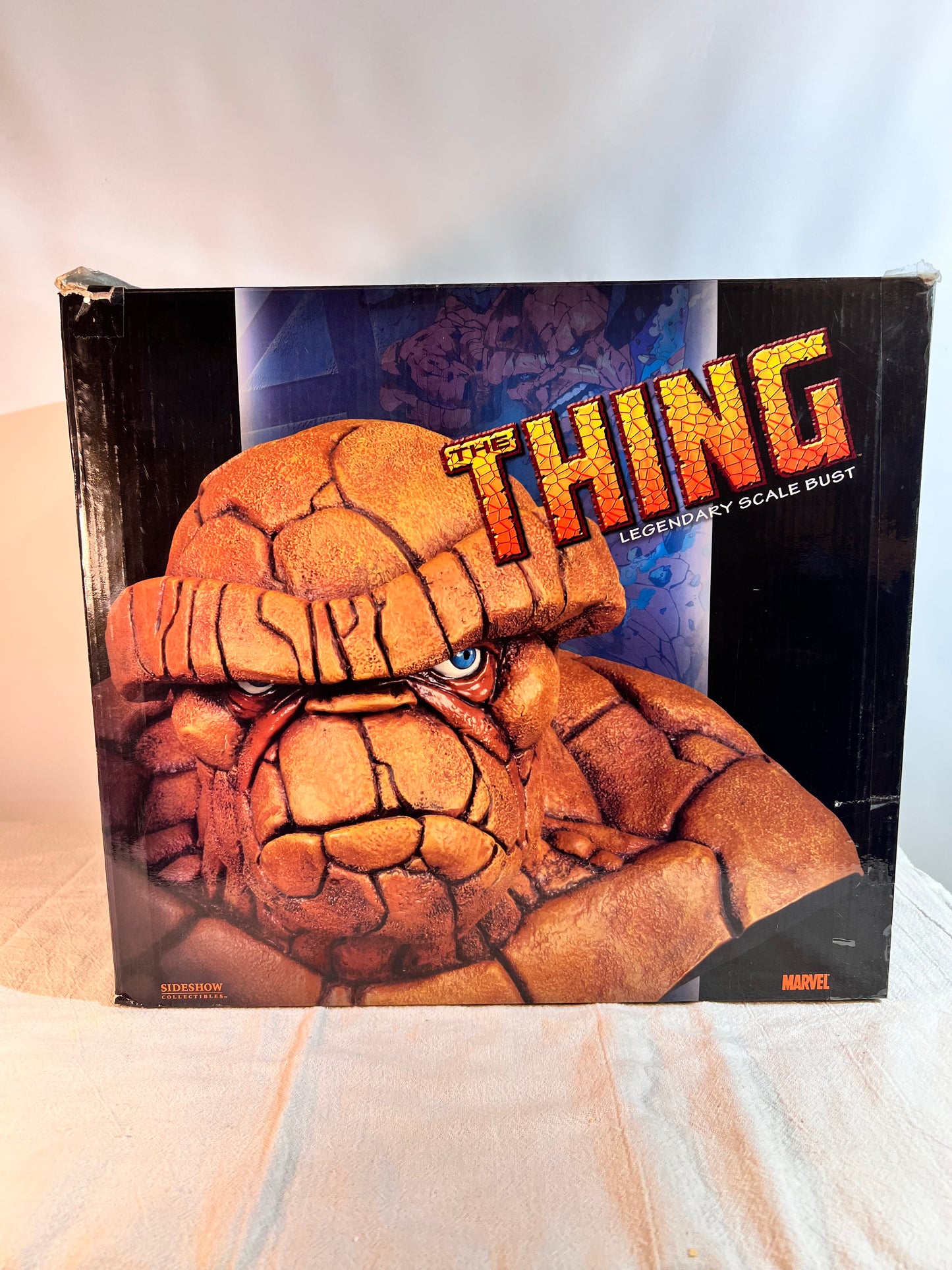 The Thing - 9 1/2” Legendary Scale Bust- Marvel- SideShow- #62/150 -2008