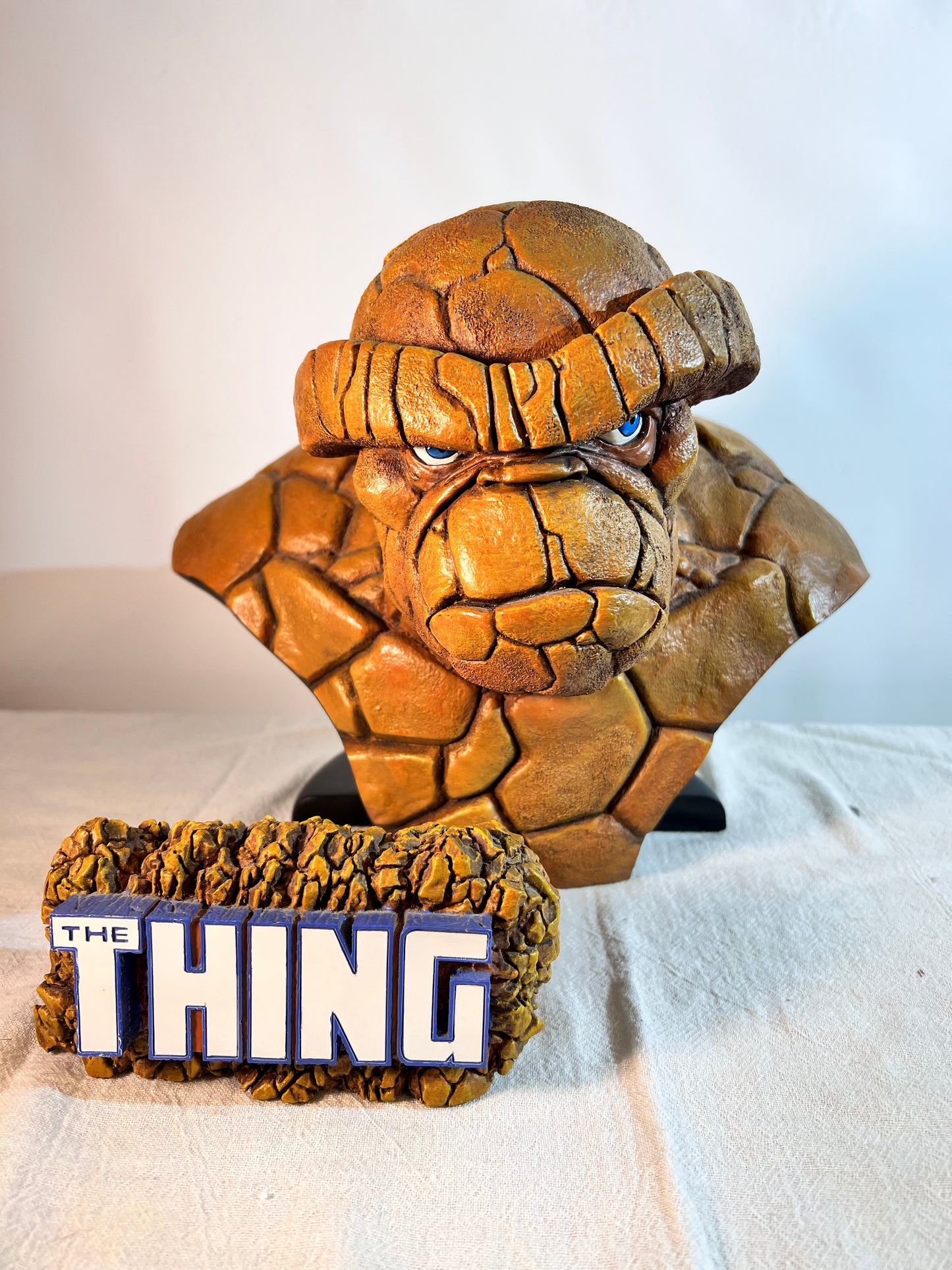 The Thing - 9 1/2” Legendary Scale Bust- Marvel- SideShow- #62/150 -2008