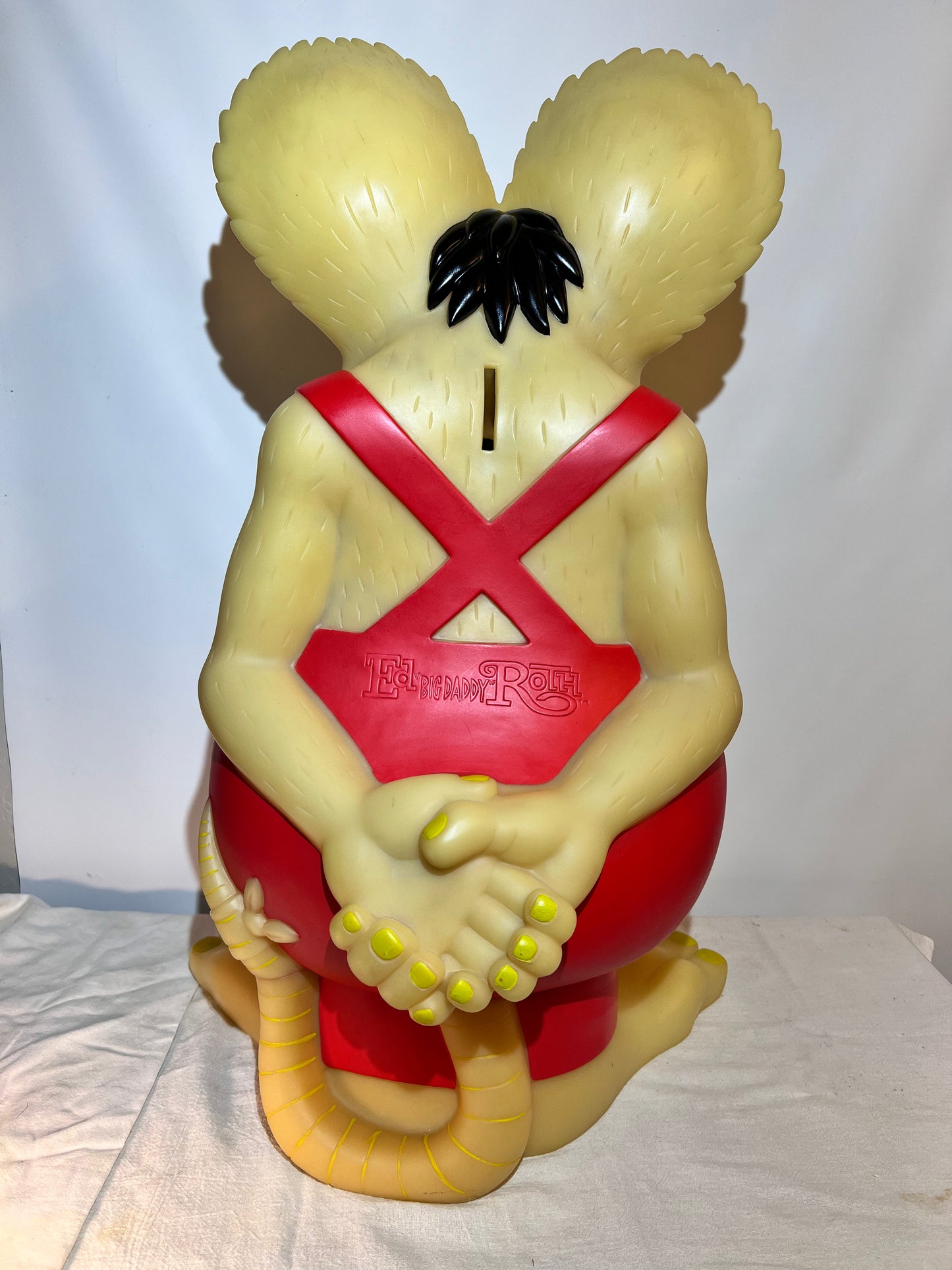 GLOW in the Dark - Rat Rink - 24” Bank - 2005 Funko Pop - Ed “Big Daddy” Roth - Yellow and Red