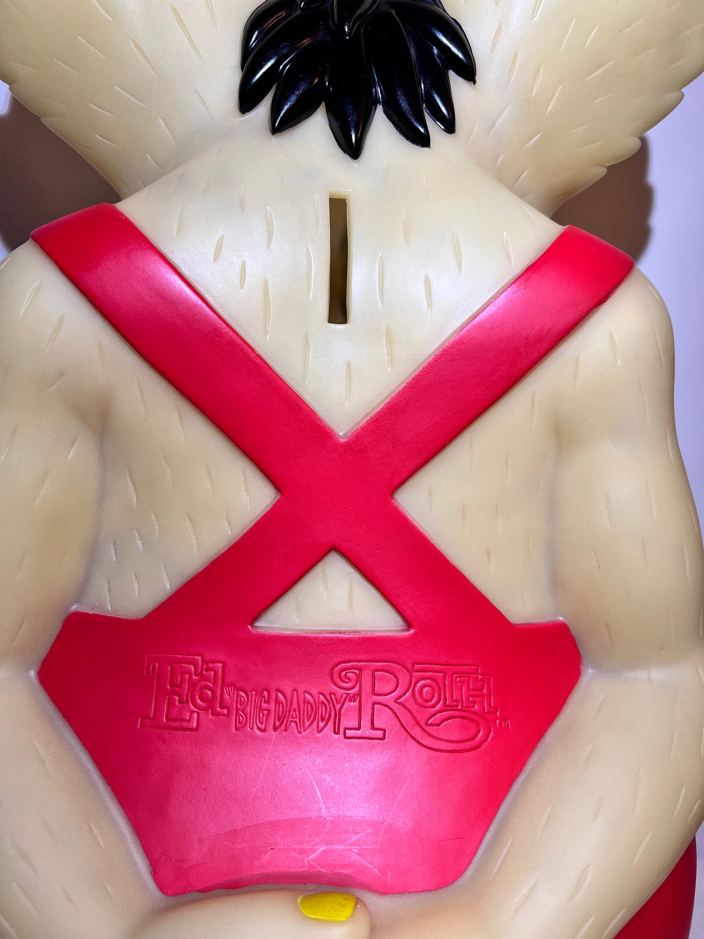 GLOW in the Dark - Rat Rink - 24” Bank - 2005 Funko Pop - Ed “Big Daddy” Roth - Yellow and Red