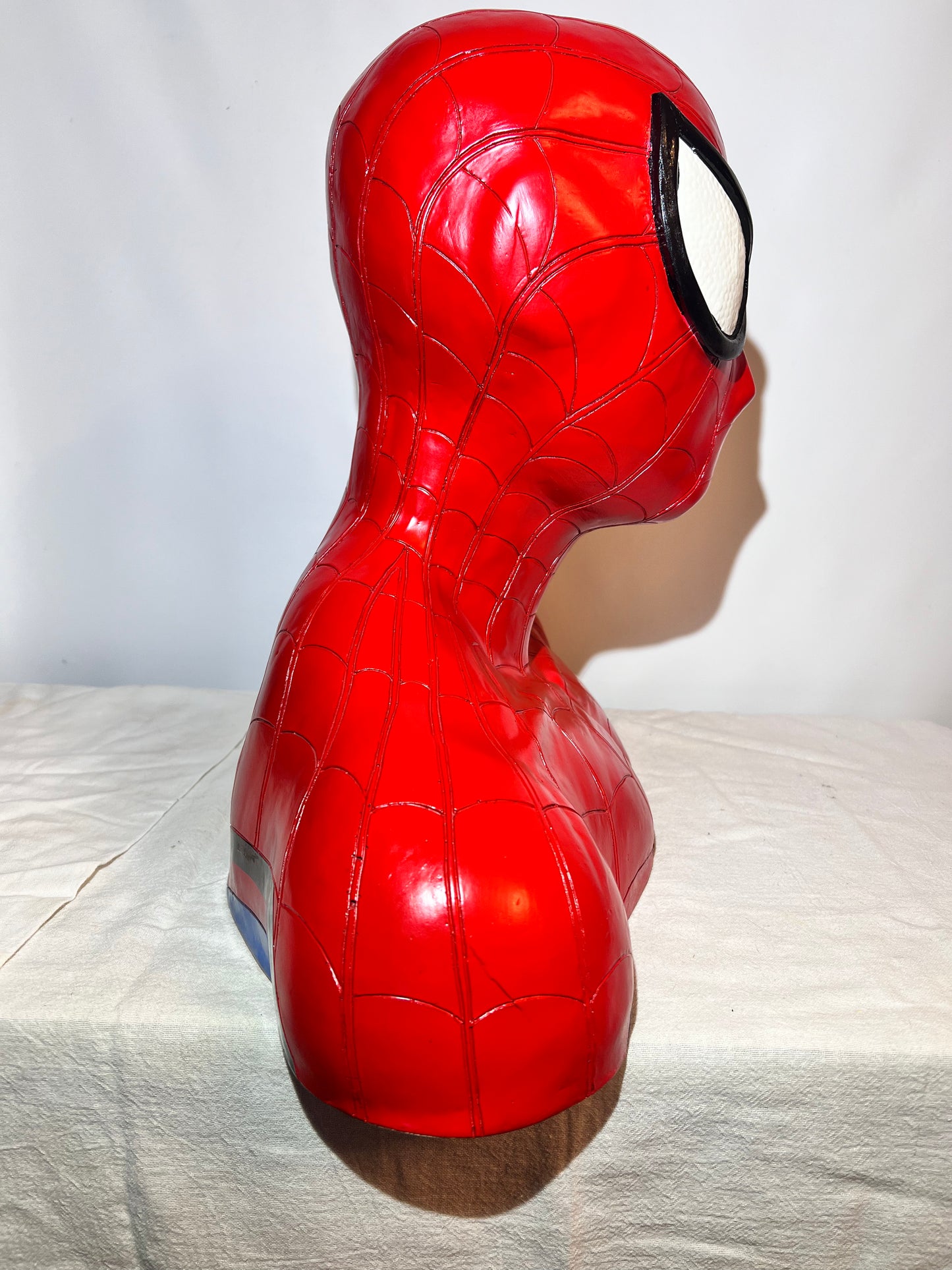 Spider Man- 15.5” Bust- #1 of 1 - singed by Balt Hazar- Classic Red Suit- 2016