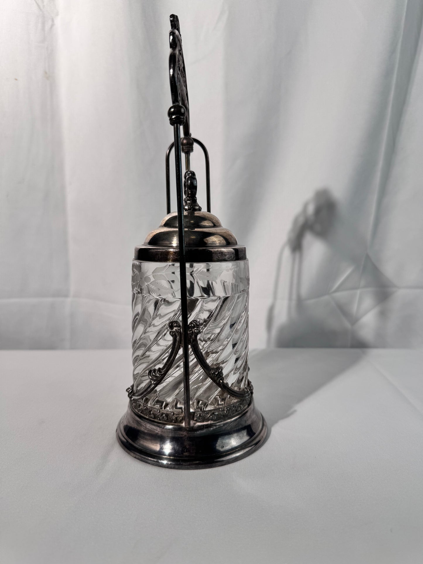 Antique Pickle Castor- 4 piece set