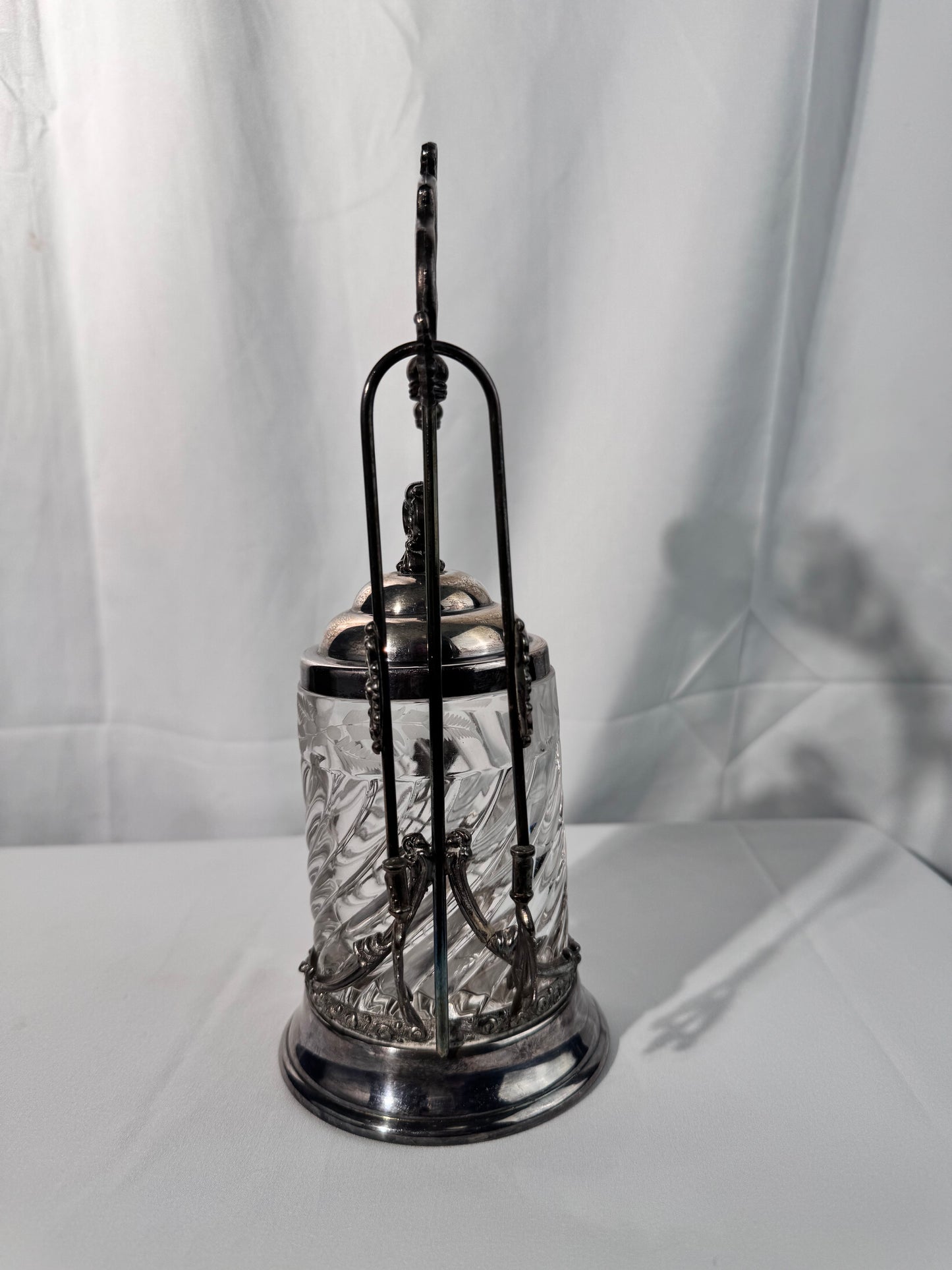 Antique Pickle Castor- 4 piece set