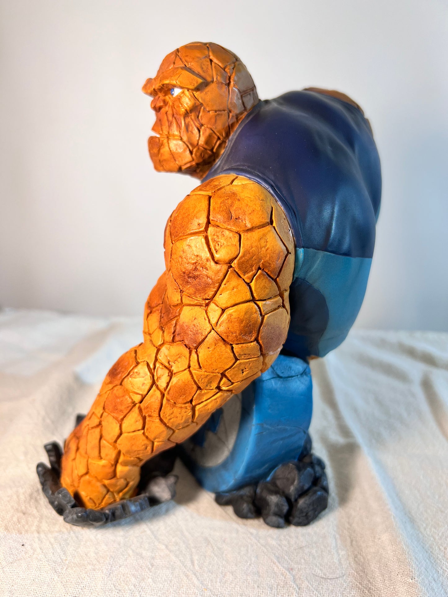 The Thing - 7” bust - Ben Grimm- marvel # 375/3000 -sculptured by Rocco Tartamella