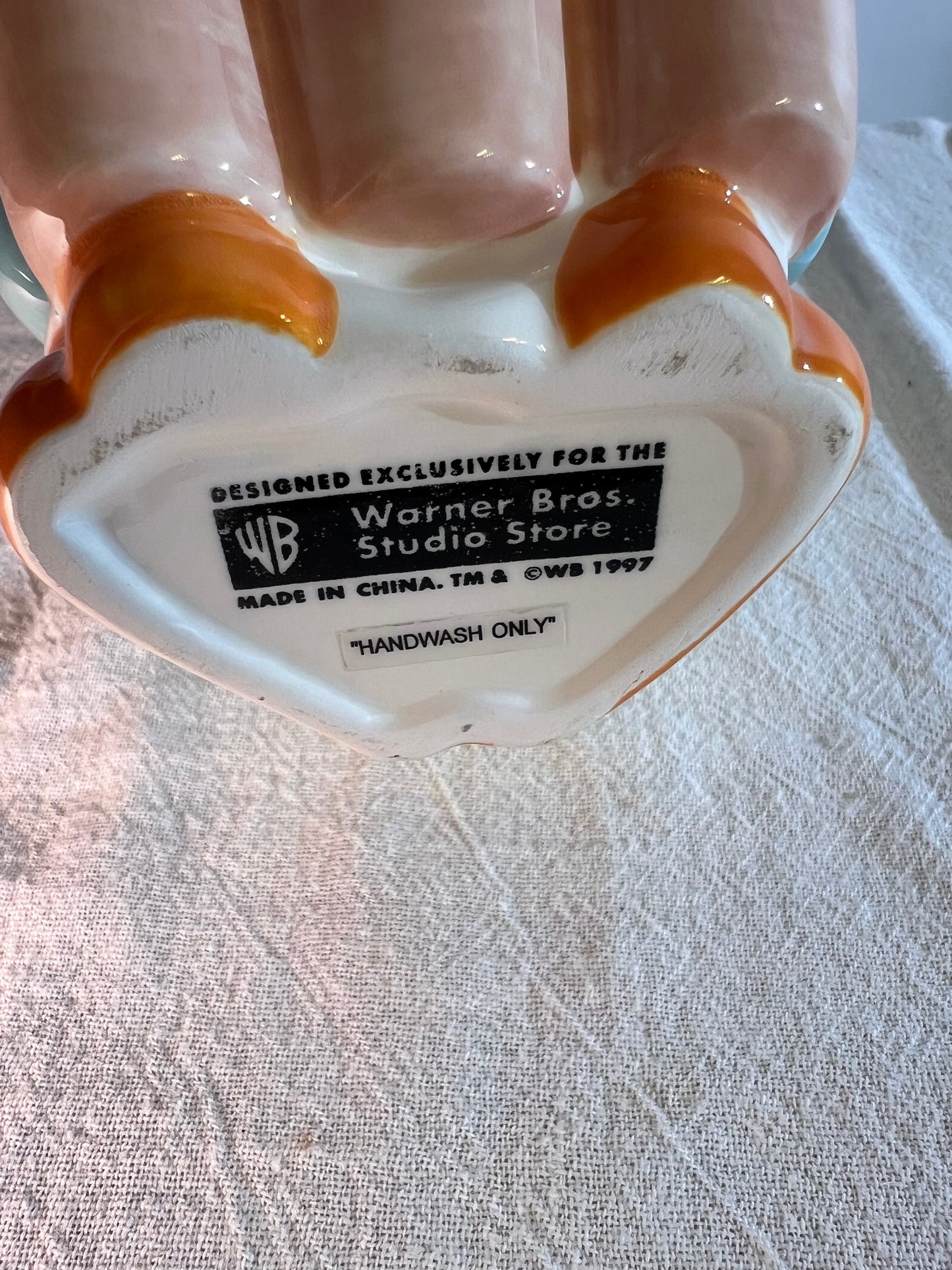 Tweety Bird - 6” measuring spoon holder- baking cookies- Looney Tunes- Warner Brothers