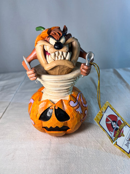 Taz - 6” Jim Shore - Taz-O-Lantern - Warner Brothers - Looney Tunes- Halloween