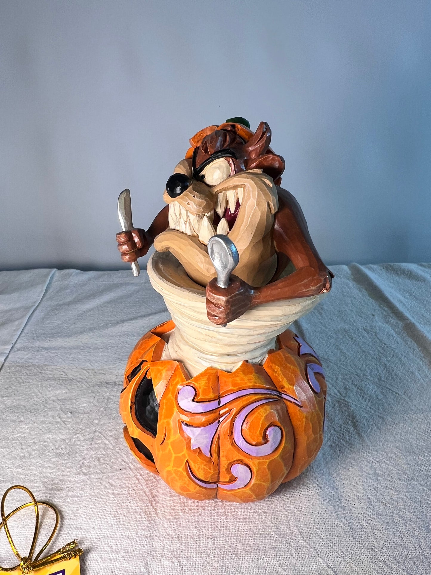 Taz - 6” Jim Shore - Taz-O-Lantern - Warner Brothers - Looney Tunes- Halloween