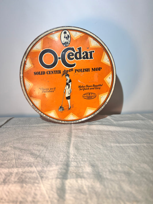 Antique- 8” Tin- O-Cedar Mop- Ace 03