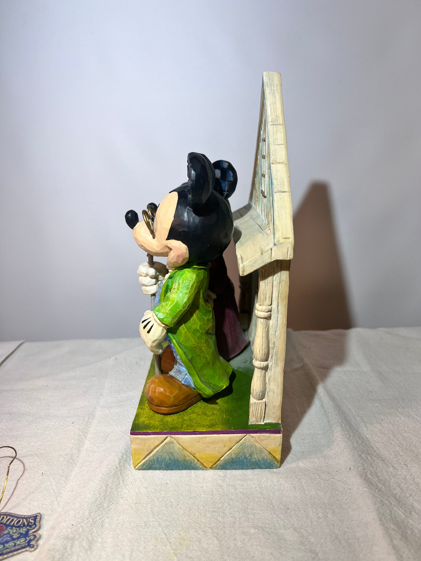 Mickey & Minnie Mouse - 9” tall - Showcase Collection- Walt Disney- Disney Traditions - “Homegrown” - #4006882