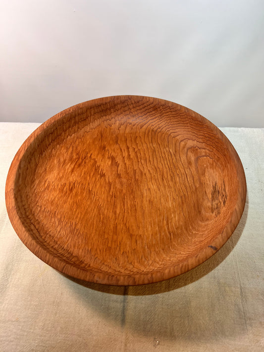 Jed Smith - Redwood -11 1/2” Serving Bowl - Northern California Coast- hand crafted- these bowls are made out of 100 redwoods by Jed Smith Redwood Burl Co. Located on Hwy 199. - one of a kind