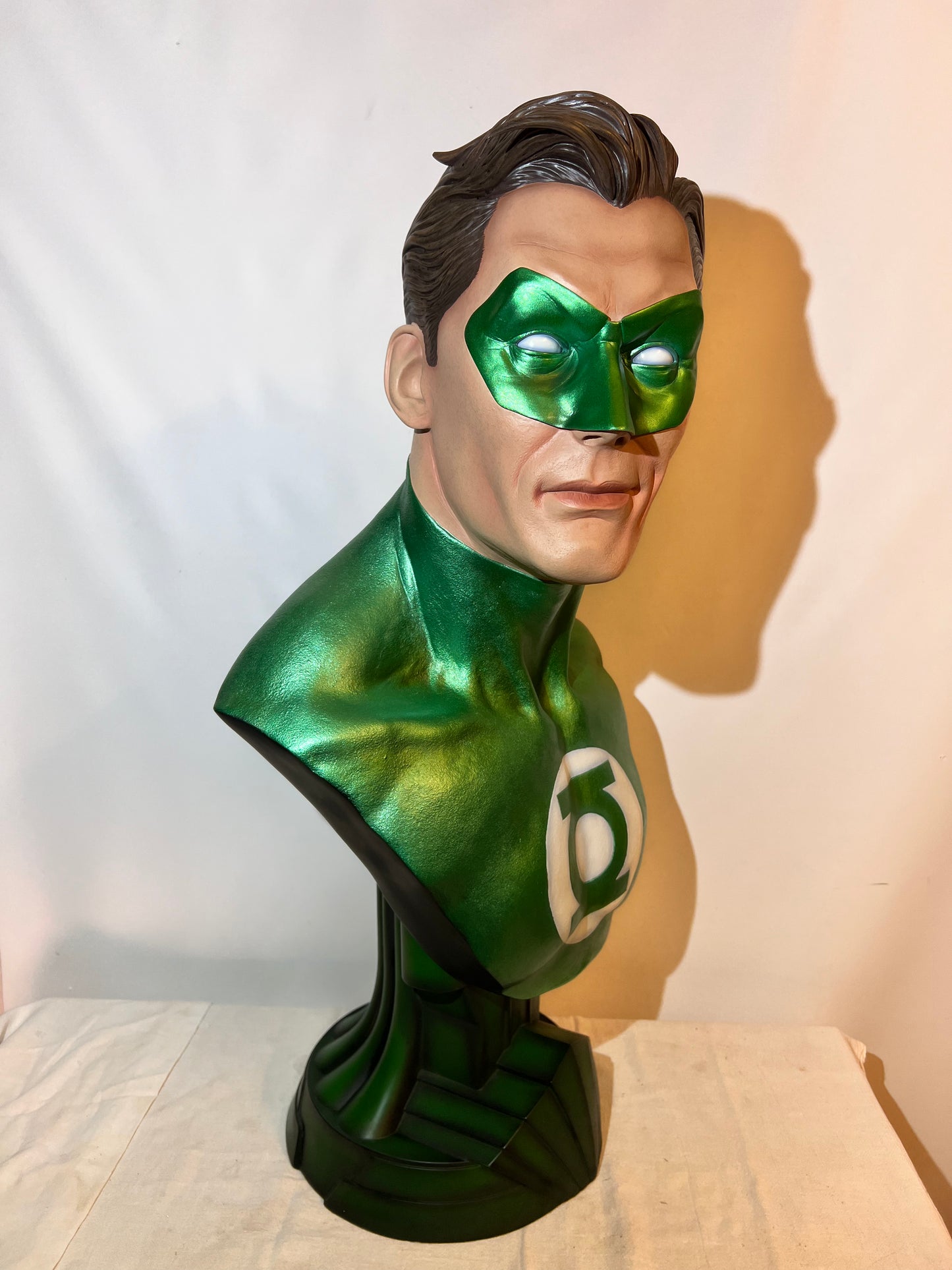 Green Lantern- 28 1/2” Bust- Side Show Collectible - DC Comic - Limited Edition