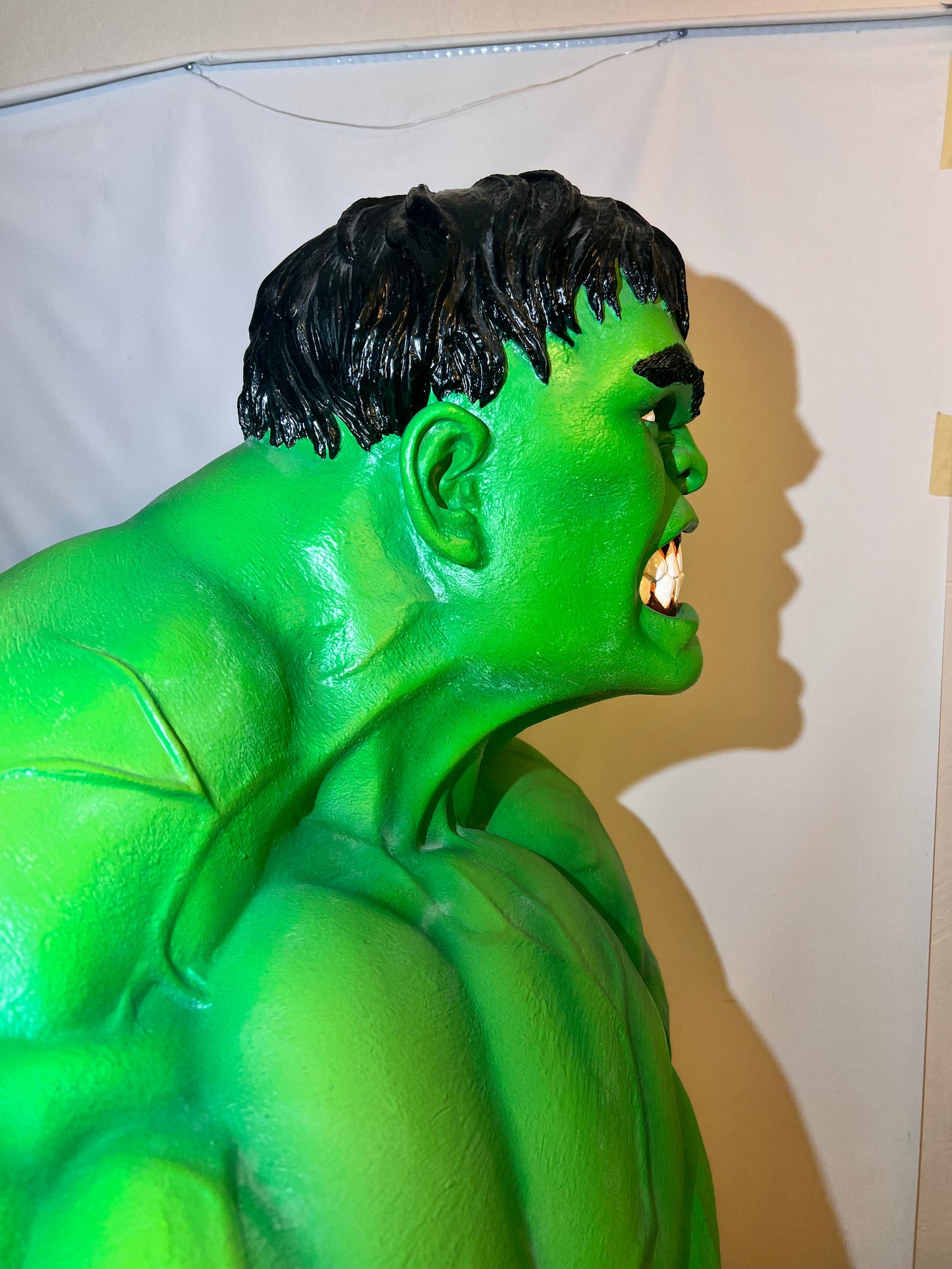 Life Size Hulk Bust 35” Tall - Marvel - The Incredible Hulk