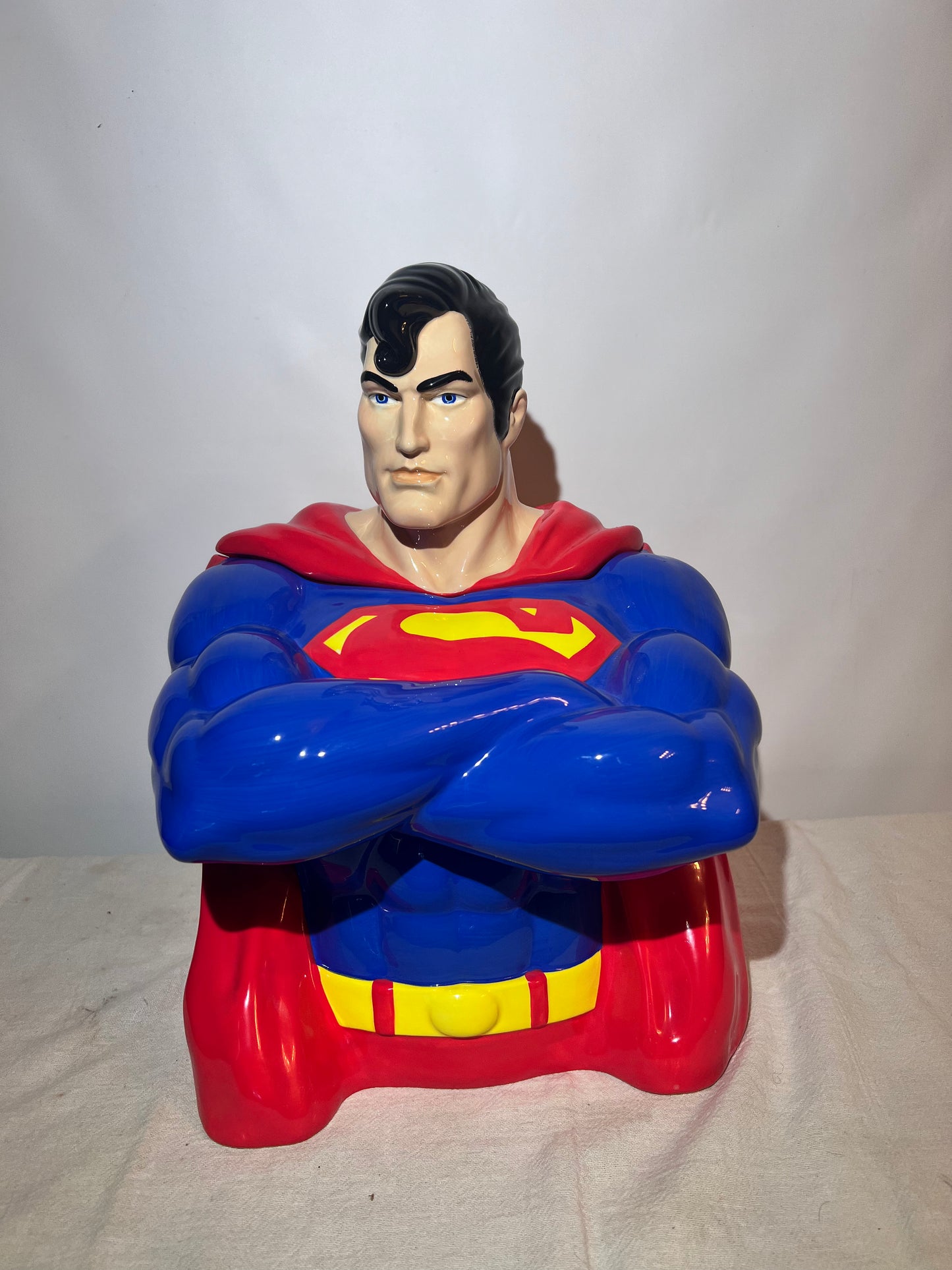 Super Man -13” Cookie Jar - DC Comics-limited edition- #370/3,600