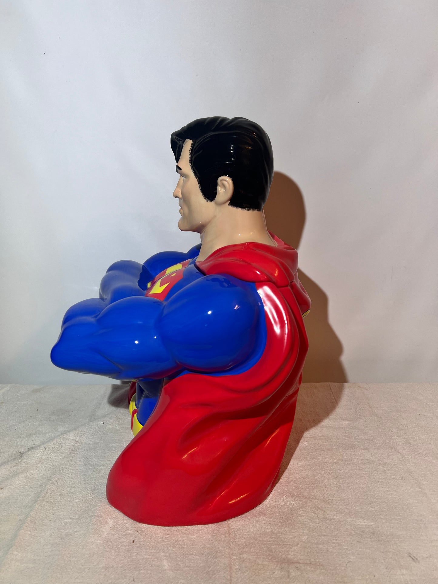 Super Man -13” Cookie Jar - DC Comics-limited edition- #370/3,600