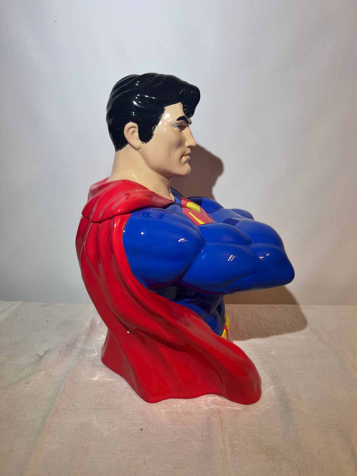 Super Man -13” Cookie Jar - DC Comics-limited edition- #370/3,600