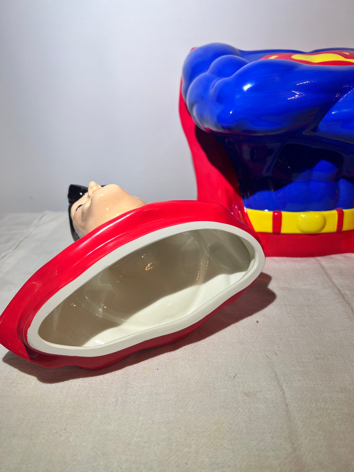 Super Man -13” Cookie Jar - DC Comics-limited edition- #370/3,600