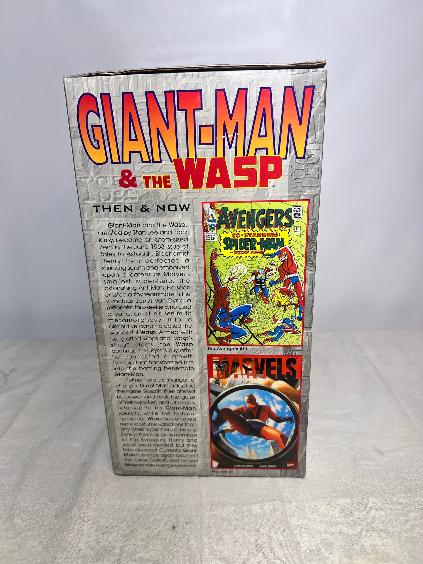 Giant-Man and The Wasp- Marvel Movies Mini Bust - sculpted by Randy Bowen