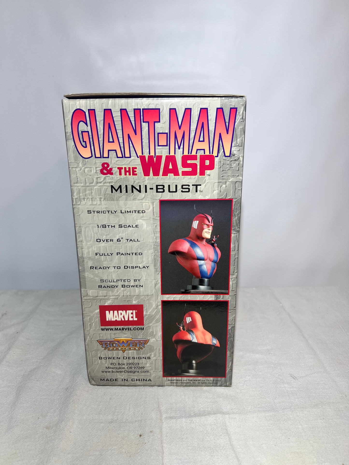 Giant-Man and The Wasp- Marvel Movies Mini Bust - sculpted by Randy Bowen