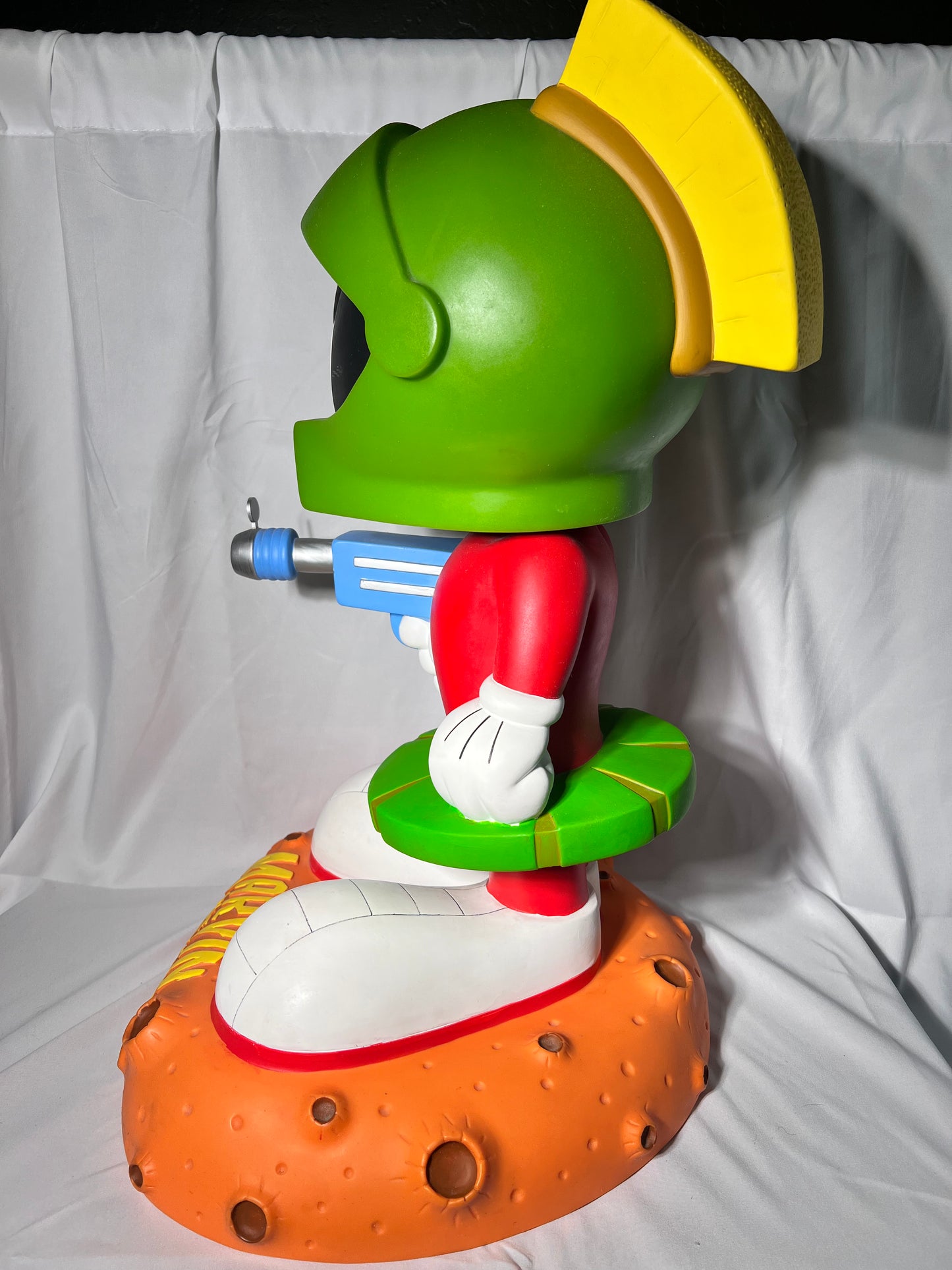 Marvin the Martian- 24” Funko Bobble - 2007 - orange moon base- Looney Tunes- Warner Brothers