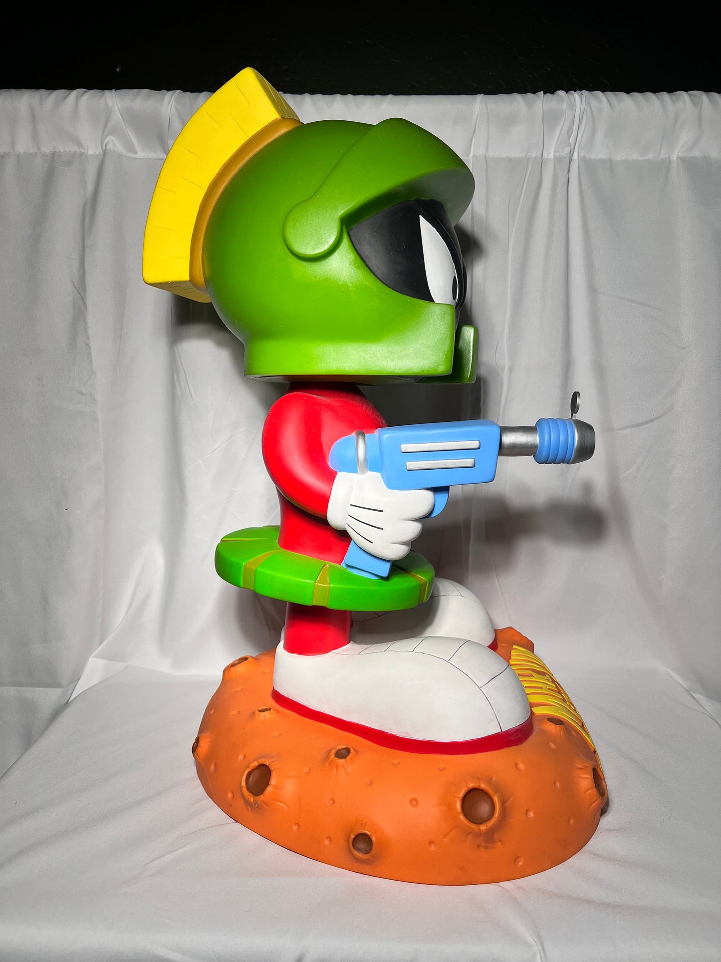 Marvin the Martian- 24” Funko Bobble - 2007 - orange moon base- Looney Tunes- Warner Brothers