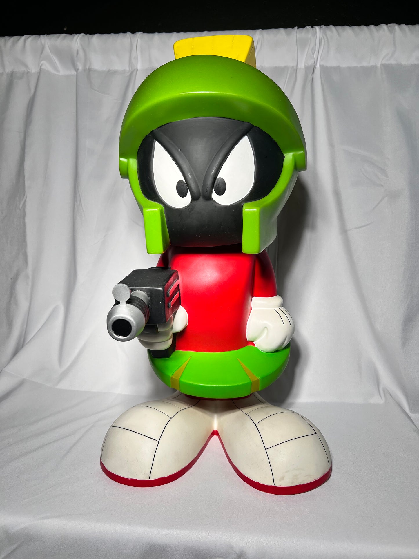 Marvin the Martian - 21” Bobble Bank - Funko - 2007 - Black laser gun- Warner Brothers- Looney Tunes