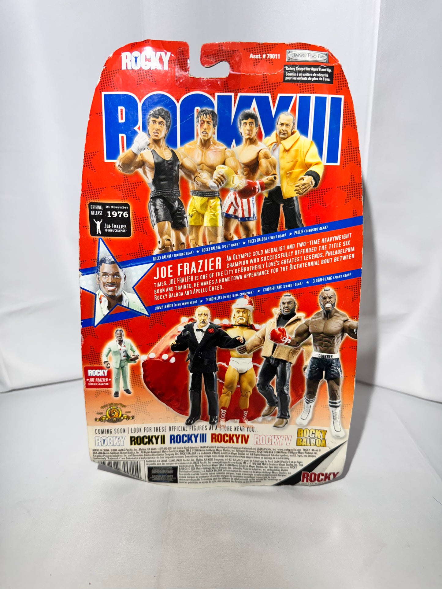 2006 Jakks Pacific Rocky Joe Frazier Action Figure – The Rock Collection