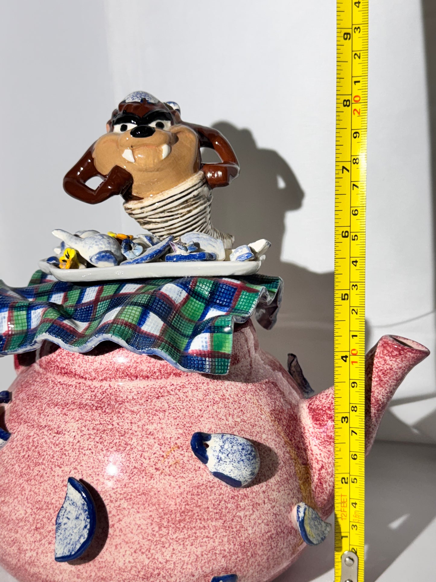 Rare Limited Edition Taz Teapot by Lorraine Eggleston | Looney Tunes | #21 of 300- Warner Brothers